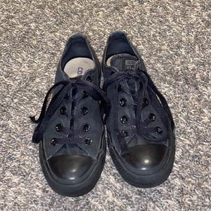 Converse all black